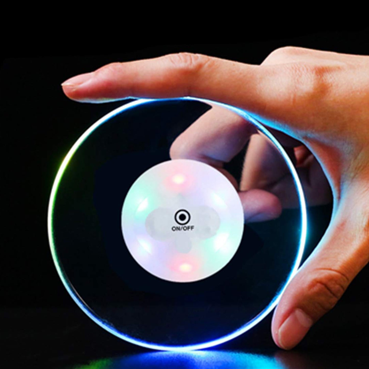LumiDisc™ | Ultra-Thin LED Coaster