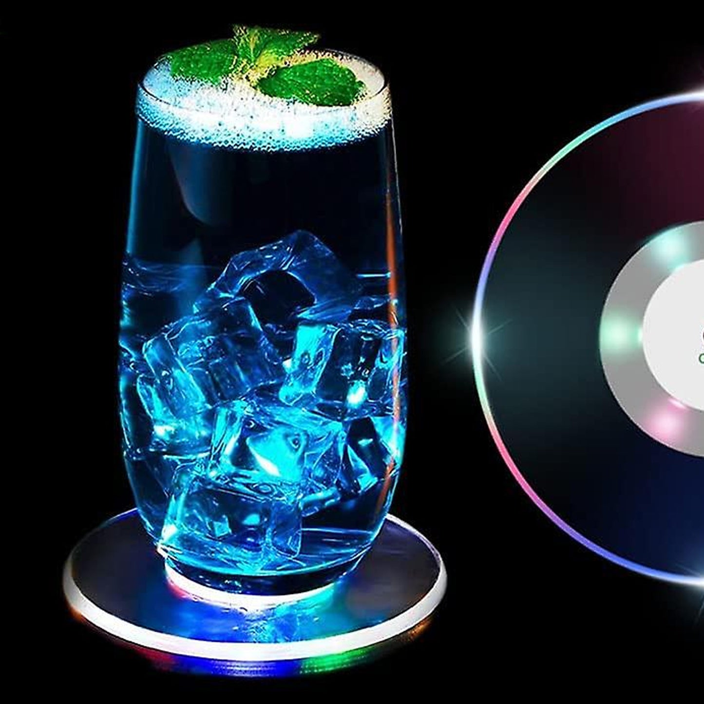 LumiDisc™ | Ultra-Thin LED Coaster